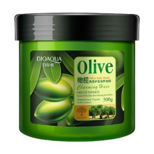 ماسک مو روغن زیتون تقویت کننده ریشه مو بیوآکوا حجم 500 گرم