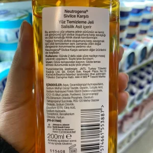 ژل شستشو ضد جوش سالیسیک‌ اسید نوتروژینا شستشو عمیق حجم 200 میل