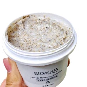 اسکراب بدن بیوآکوا حاوی عصاره آووکادو Avocado Moisturizing Body