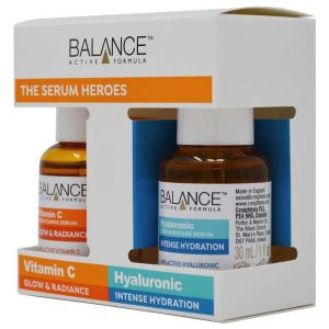 پک دو عددی سرم بالانس ویتامین سی و هیالورونیک اسید حجم 60 میل