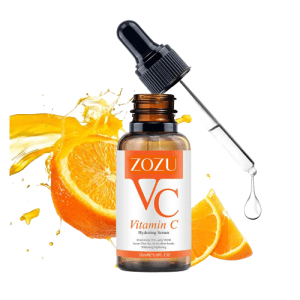 سرم روشن کننده و ضد چروک پوست ZOZU با عصاره ویتامین سی (حجم 30ml)
