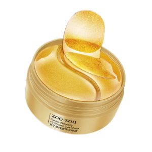ماسک زیر چشم طلا 24 عیار کلاژن ساز برند کیس بیوتی بسته 60 عددی