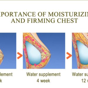 ماسک لیفت سینه کریستال کلاژن گلد