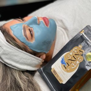 ماسک پودری هیالورونیک اسید لکسینا LEXINA حجم 250 گرم