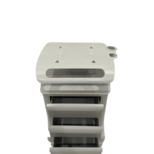 ترالی پزشکی کشودار سه طبقه پلاستیک فشرده Medical trolley