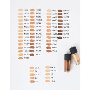 کرم پودر مک اورجینال در 5 رنگبندی STUDIO FIX FLUID