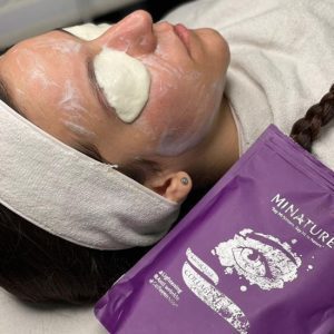 ماسک پودری کلاژن چشم میناتور MINATURE حجم 250 گرم