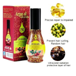 روغن آرگان کراتینه دکتر راشل حجم 60 میلی لیتر DR.RASHEL