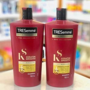 شامپو کراتینه ترزمه حاوی روغن مارولا مدل Keratin Smooth حجم 700 میل