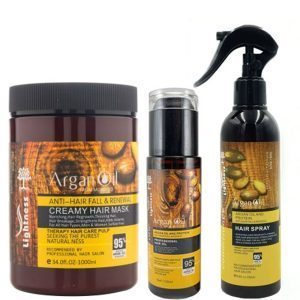 پک مراقبت مو لایتنس (ماسک موـ شامپو ـ دوفاز ـ روغن تقویت مو ) اورجینال