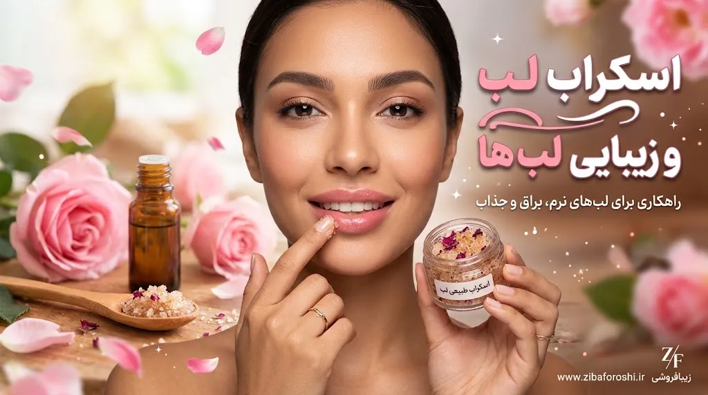 آیا اسکراب لب باعث صورتی شدن لب میشود؟